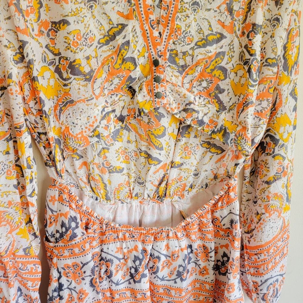 Free People Sun Printed Mini Dress - Picture 3 of 6